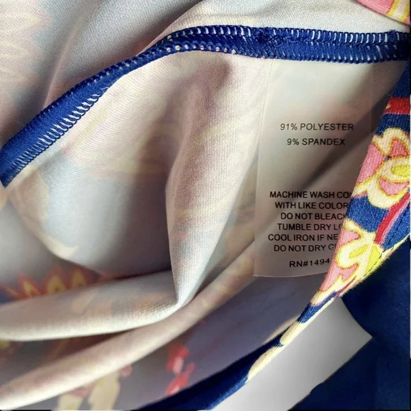 Johnny Was Bee Active Kimono Sleeve Swing Tee Top Montreux Women’s S NWT - Picture 5 of 5